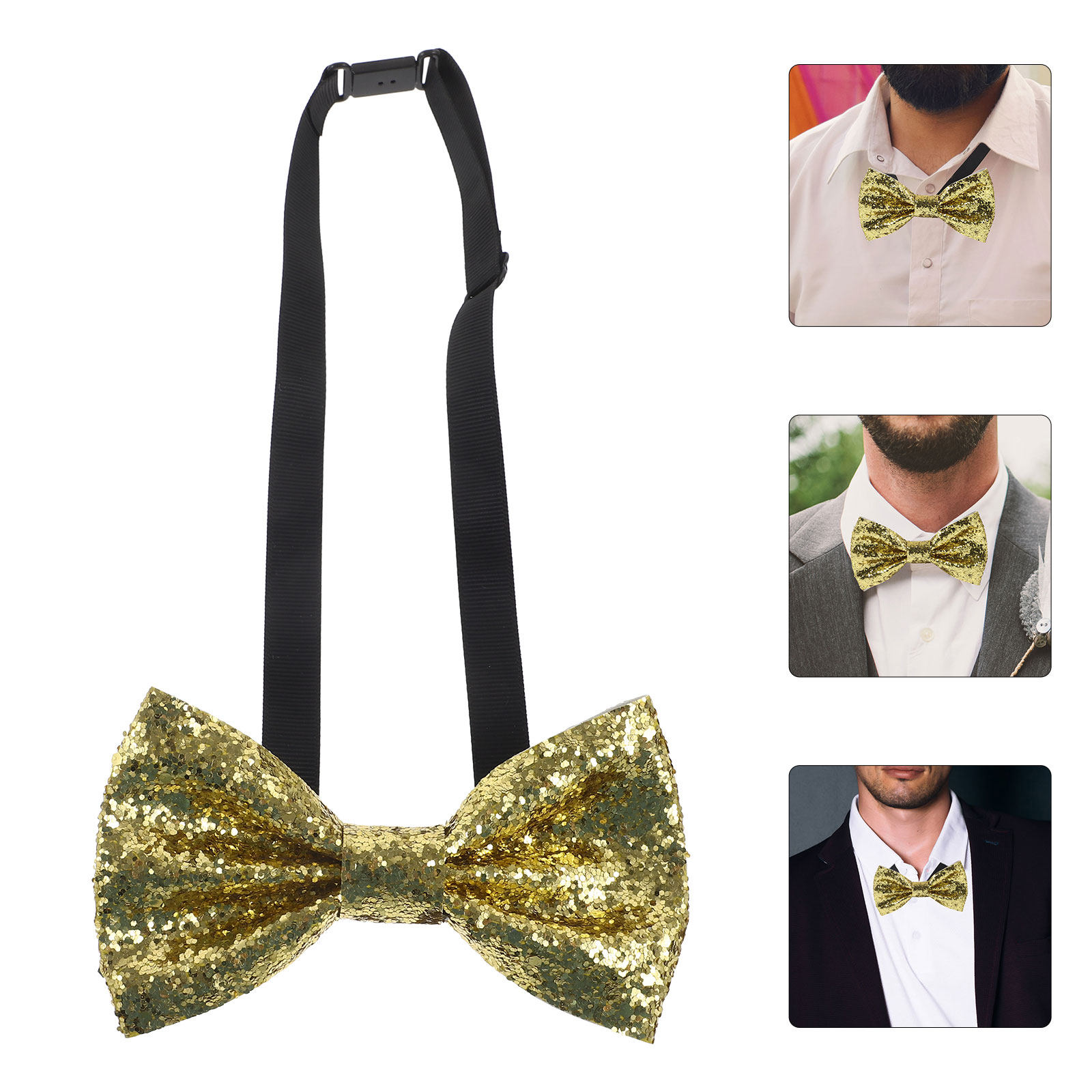 Glitter Bow Tie for Men Pre-Ti - Bow Tie Pre Tied incelemesi ve fiyatı
