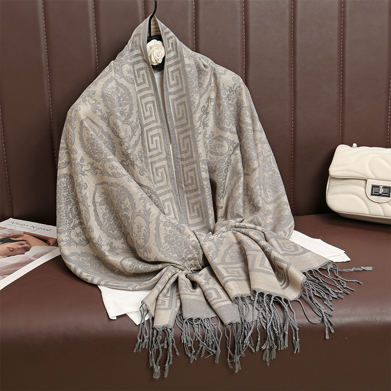 2024 Luxury Thick Cashmere Sca - Woven Scarf Blanket incelemesi ve fiyatı