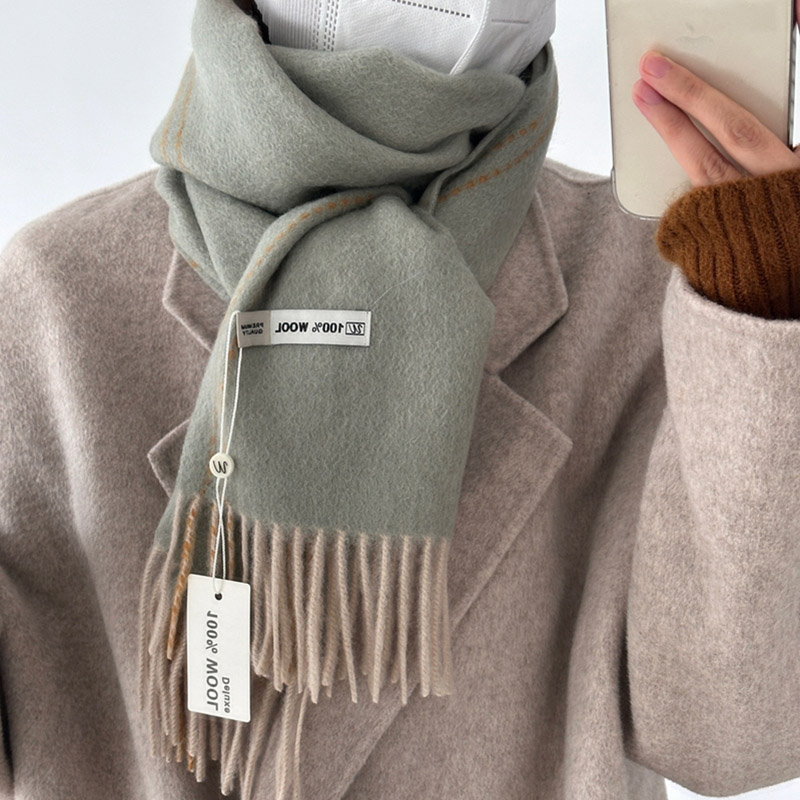 Elegant Good Quality 100% Wool - Muffler Men Wool incelemesi ve fiyatı