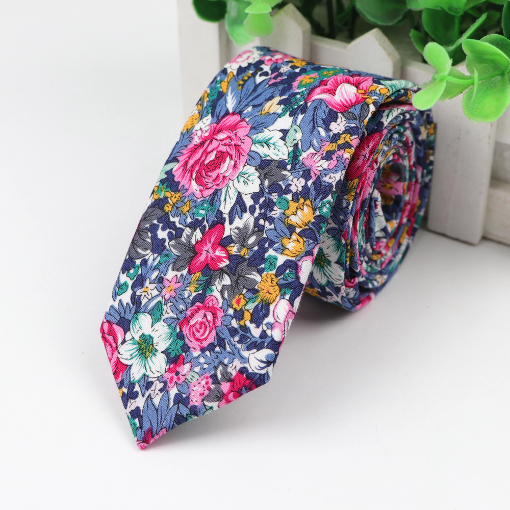 Cotton Flower Tie Men's Colour - Skinny Tie Men incelemesi ve fiyatı