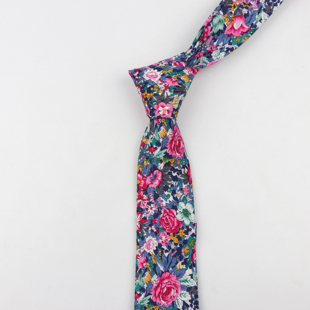 Cotton Flower Tie Men's Colour - Skinny Tie Men incelemesi ve fiyatı