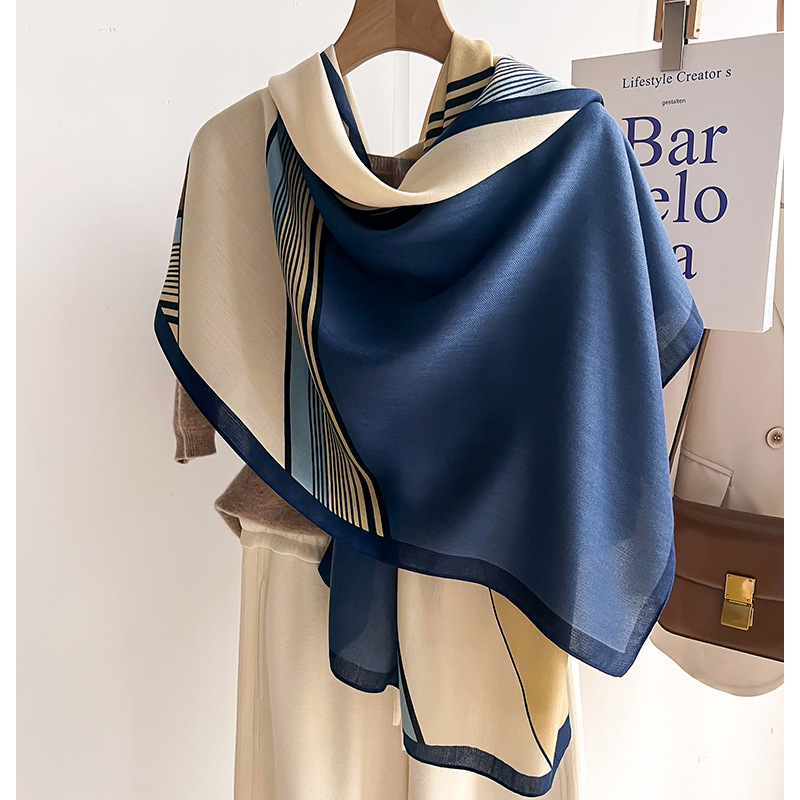 Luxury Brand Scarf  Wool Cotto - Pashmina Wrap Large incelemesi ve fiyatı