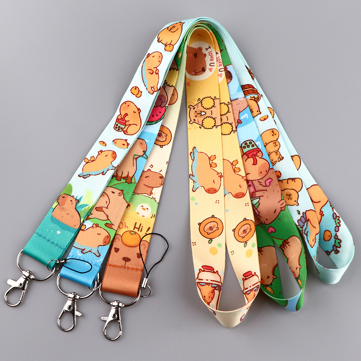 Cute Capybara Lanyards for Key - Lanyard Badge Holder incelemesi ve fiyatı