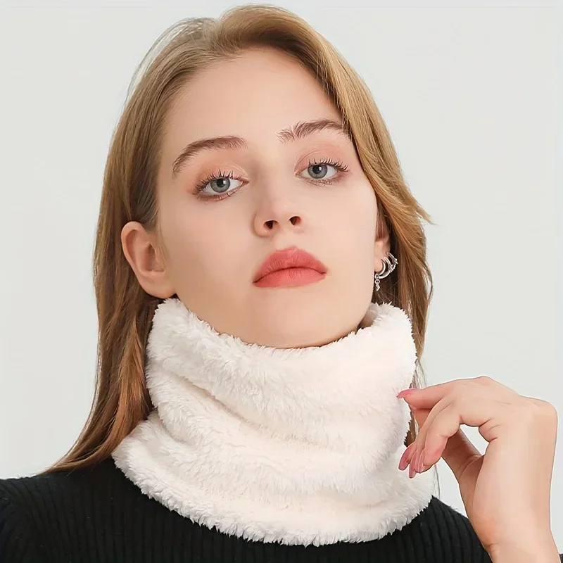 Windproof Plush Infinity Scarf - Infinity Scarf Knit incelemesi ve fiyatı