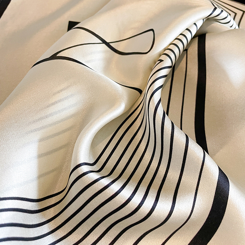 Design Shawl 100% Real Silk Sq - Ascot Neck Scarf incelemesi ve fiyatı
