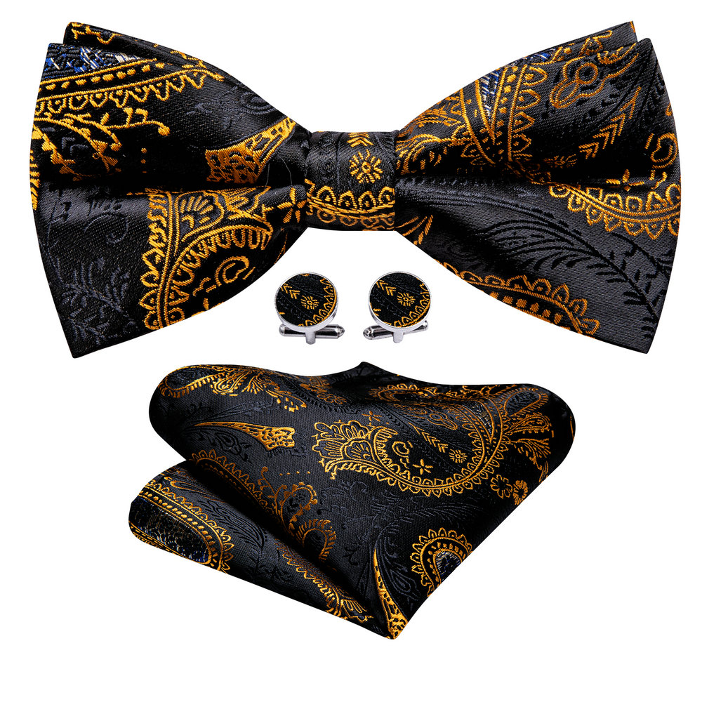 Barry.Wang Silk Mens Bow Tie B - Bow Tie Pre Tied incelemesi ve fiyatı