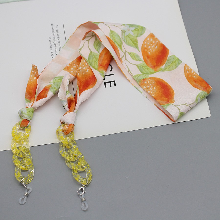 Bohemia Print Silk Scarf Glass - Silk Neck Scarf incelemesi ve fiyatı
