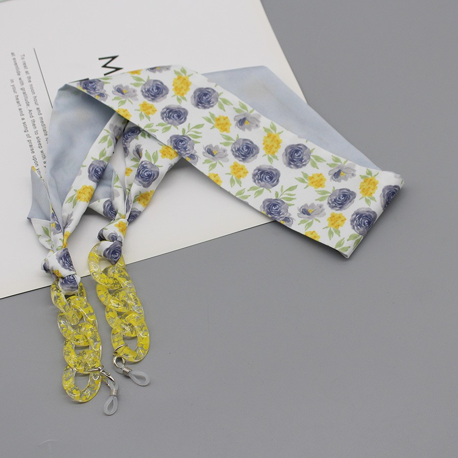 Bohemia Print Silk Scarf Glass - Silk Neck Scarf incelemesi ve fiyatı