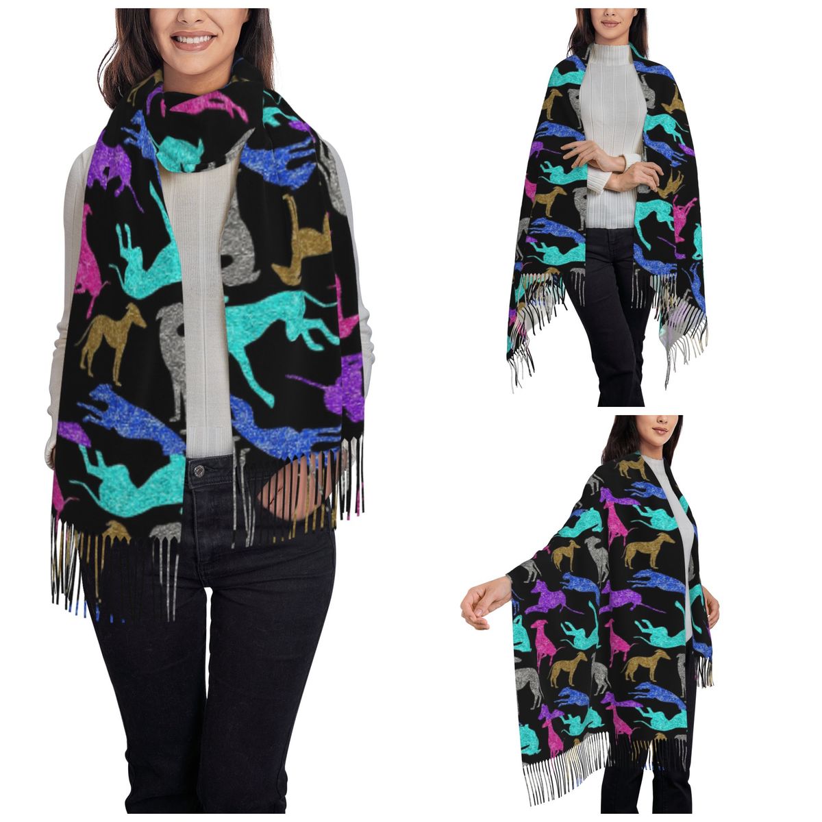 Greyt Greyhound Combo Scarf Wa - Pashmina Wrap Large incelemesi ve fiyatı