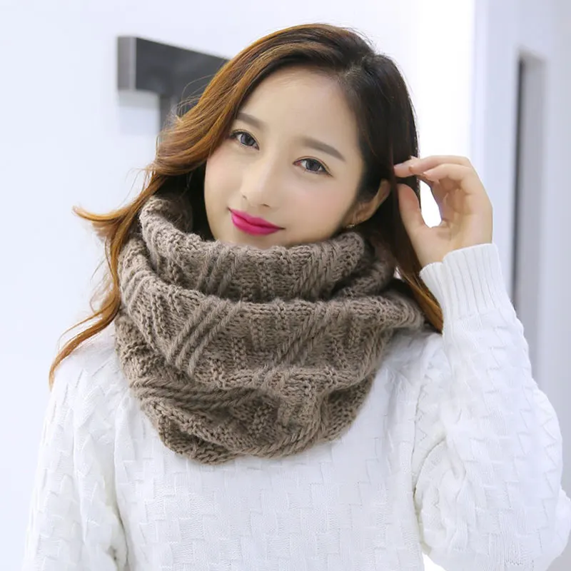 Unisex Winter Soft Chunky Knit - Infinity Scarf Knit incelemesi ve fiyatı