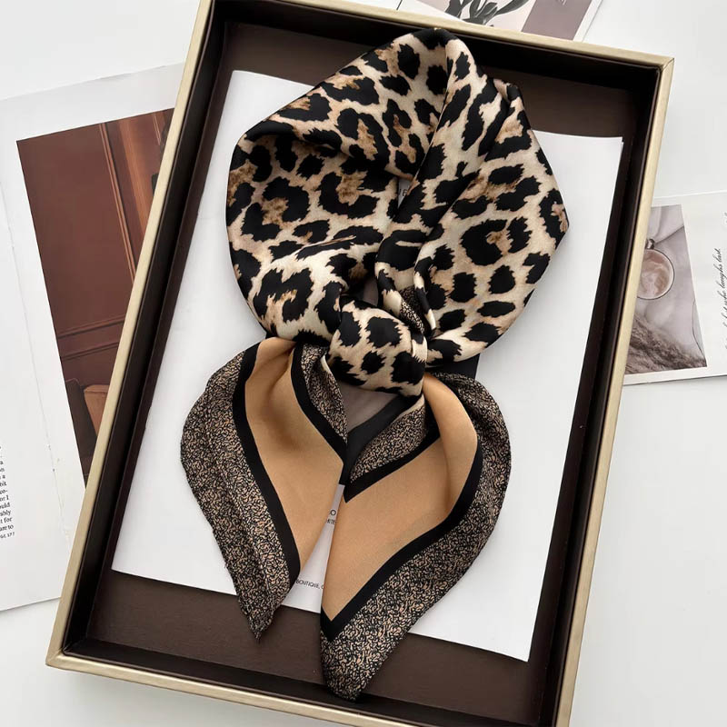 Luxury Leopard Print Female Sa - Face Scarf Mask incelemesi ve fiyatı