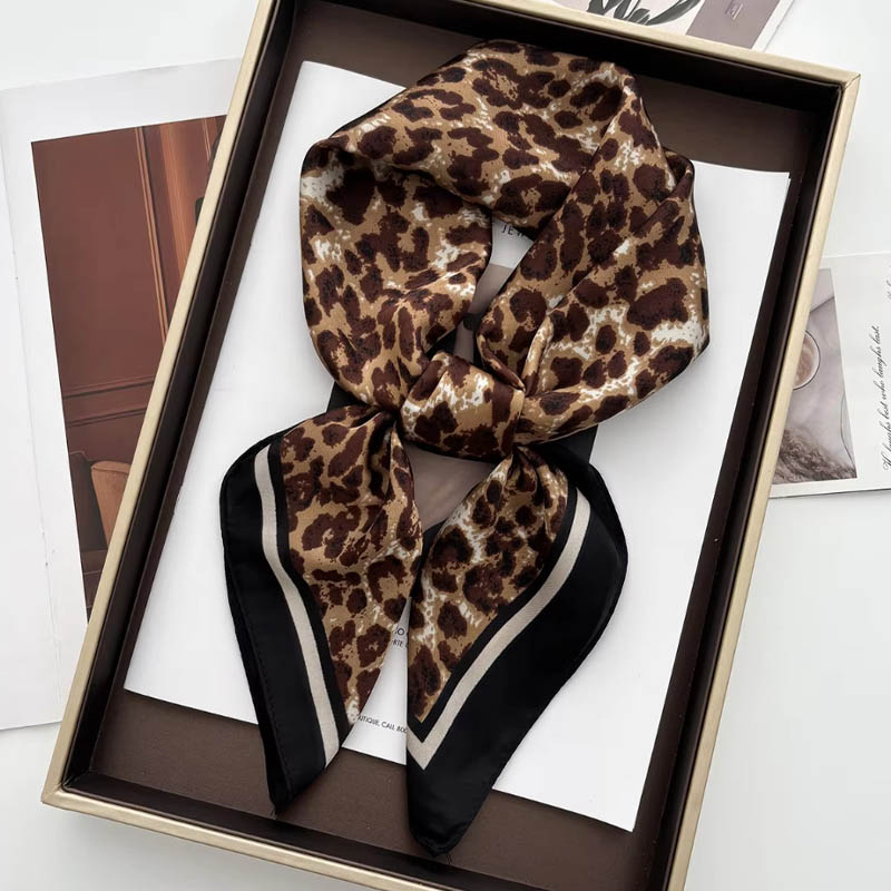 Luxury Leopard Print Female Sa - Face Scarf Mask incelemesi ve fiyatı