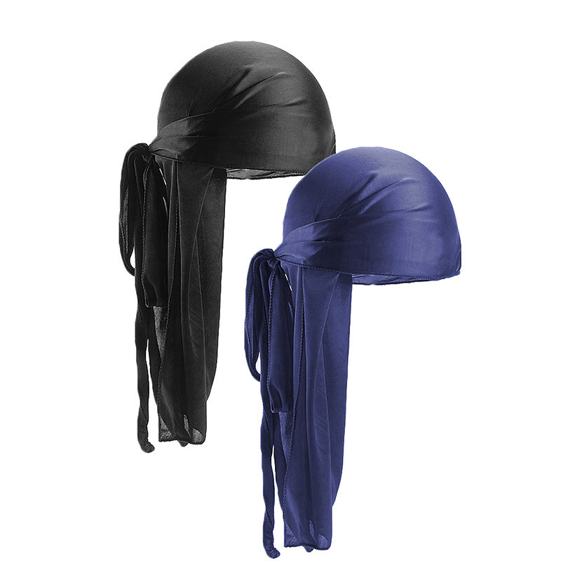 2 pcs Silky Satin Durags for M - Bandana Doo Rag incelemesi ve fiyatı