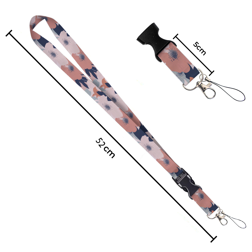 Small animals inside flowers P - Lanyard Badge Holder incelemesi ve fiyatı