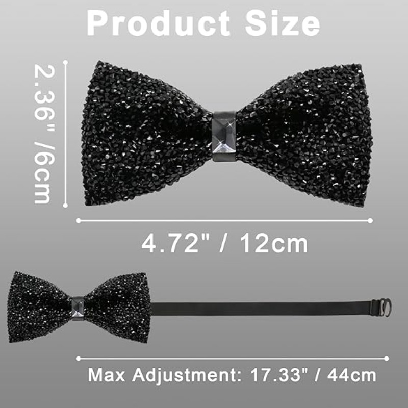 Fashion Rhinestone Bow Ties fo - Bow Tie Pre Tied incelemesi ve fiyatı