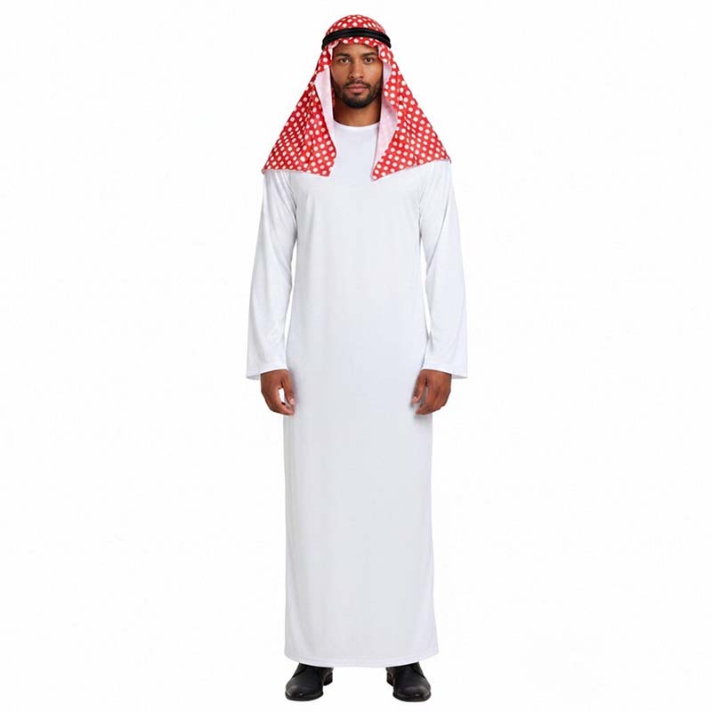 Traditional Arab Costume Arabi - Ascot Neck Scarf incelemesi ve fiyatı