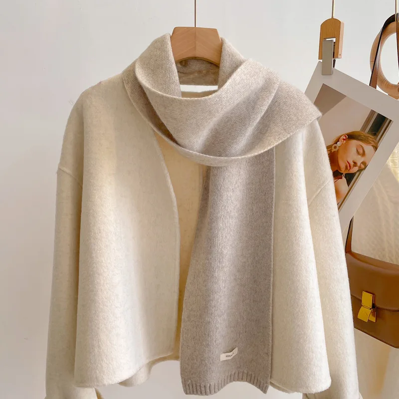 High Quality 100% Wool Scarf M - Muffler Men Wool incelemesi ve fiyatı