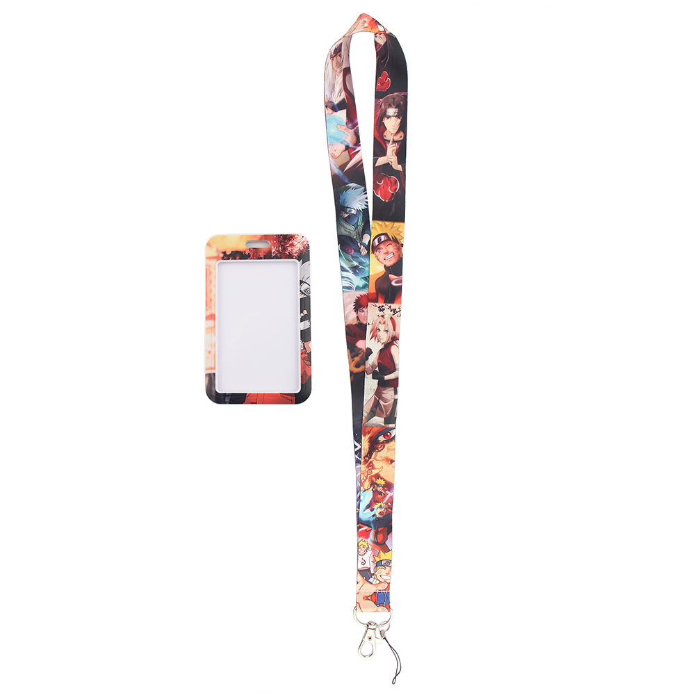 Japanese Anime Red Clouds Busi - Lanyard Badge Holder incelemesi ve fiyatı