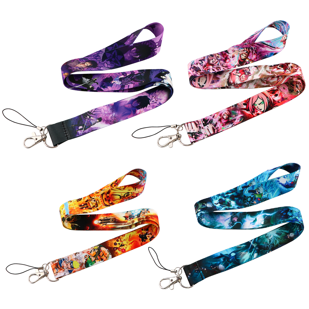 Japanese Anime Red Clouds Busi - Lanyard Badge Holder incelemesi ve fiyatı
