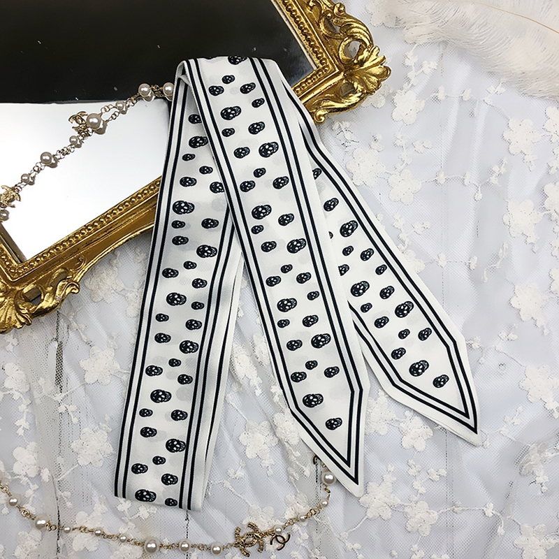 115cm Tied bag Handle silk sca - Silk Tie Striped incelemesi ve fiyatı